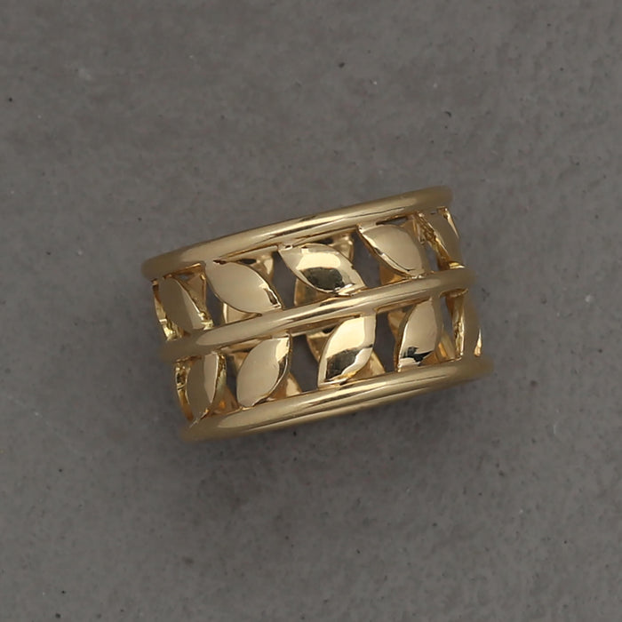 TEMPLE ST CLAIR VINE RING IN 18K YELLOW GOLD