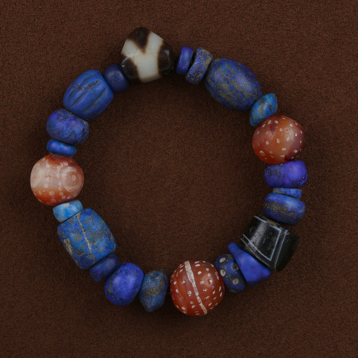 ANCIENT DZI BEAD BRACELET