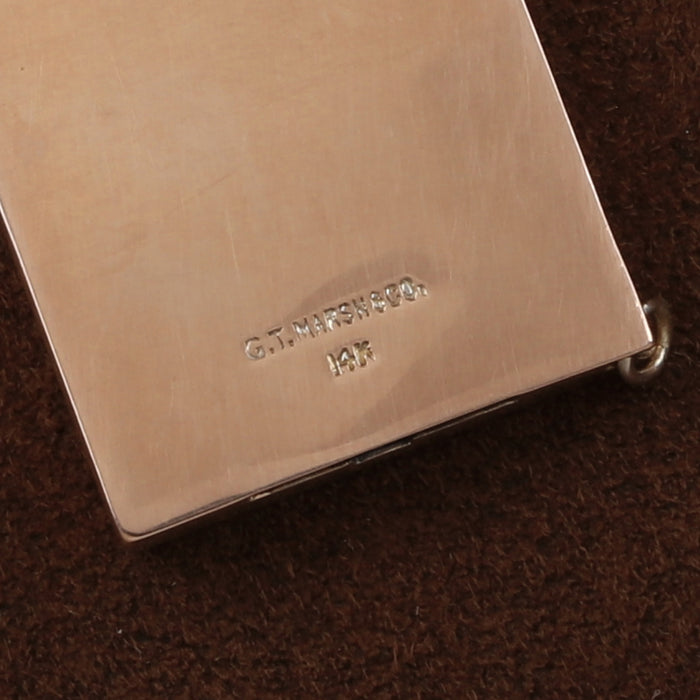 MARSH & CO ART DECO JADEITE ROSE GOLD BRACELET