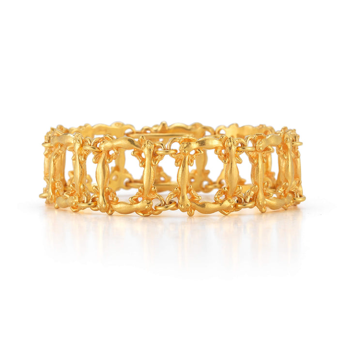 Salamander Bracelet in 18 Karat Bloomed Gold