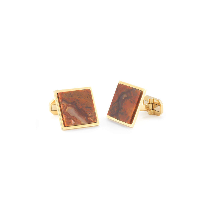 Square Agate Cufflink