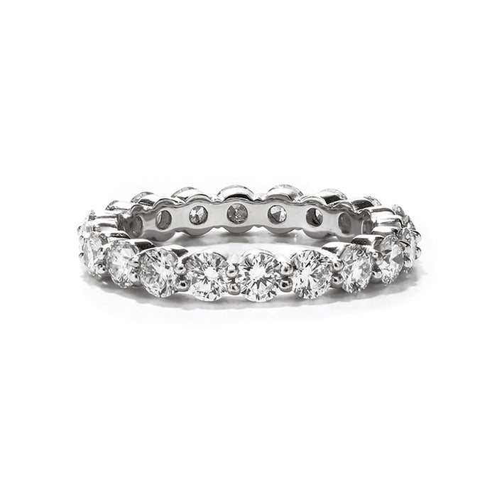 SHARED PRONG DIAMOND ETERNITY BAND 2.00 CTS SIZE 6