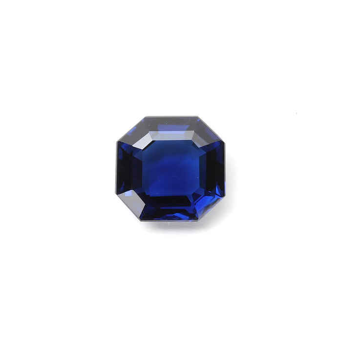 Emerald Cut Blue Sapphire 3.74cts